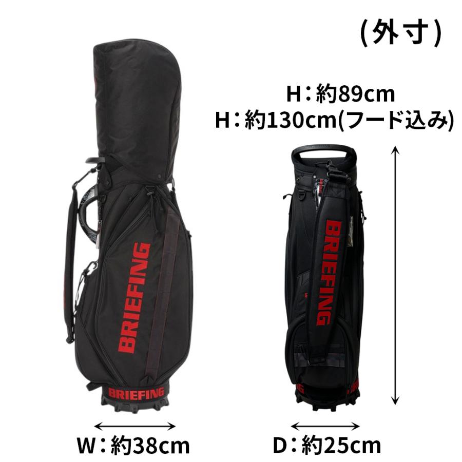 BRIEFING キャディバッグ 黒 CR5（口枠14分割＋1） BRIEFING キャディバッグ 黒 CR5（口枠14分割＋1）