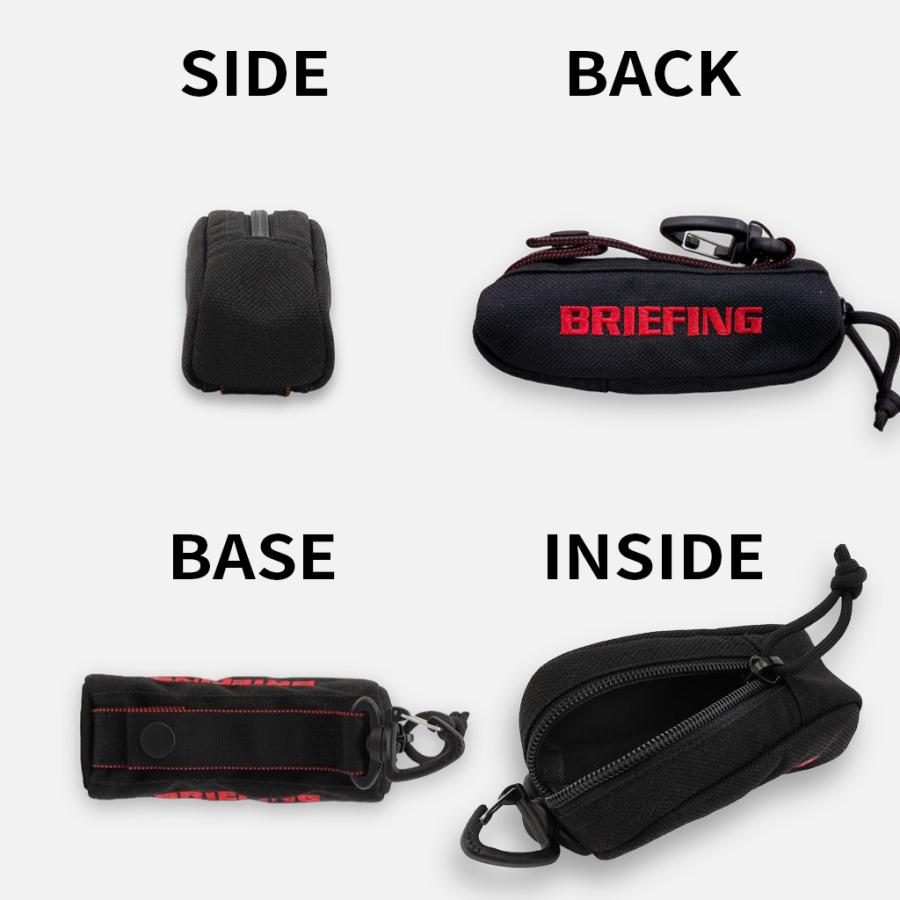 BRIEFING ゴルフ ラウンドポーチ ボールケース BRIEFING GOLF ブリーフィング ゴルフ ボールポーチ ボール