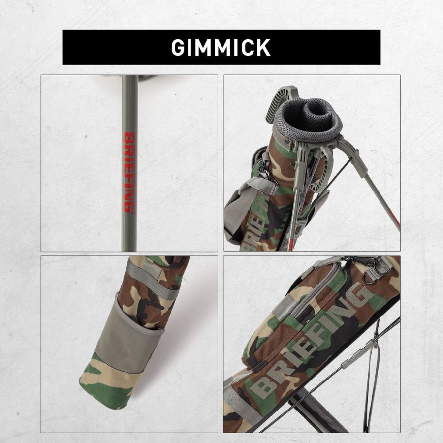 BRIEFING キャディバッグ ミルコレクション　ヘッドカバー付き BRIEFING キャディバッグ ミルコレクション ヘッドカバー付き 今