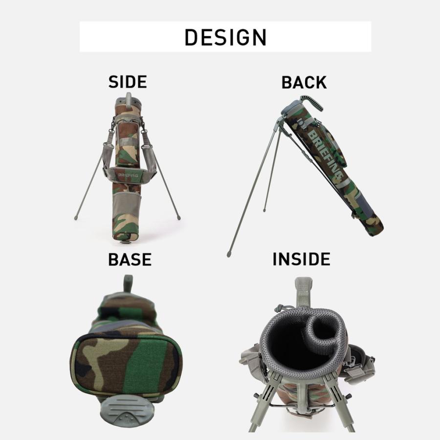 BRIEFING キャディバッグ ミルコレクション　ヘッドカバー付き BRIEFING キャディバッグ ミルコレクション ヘッドカバー付き 今