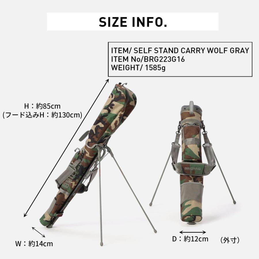 BRIEFING キャディバッグ ミルコレクション　ヘッドカバー付き BRIEFING キャディバッグ ミルコレクション ヘッドカバー付き 今
