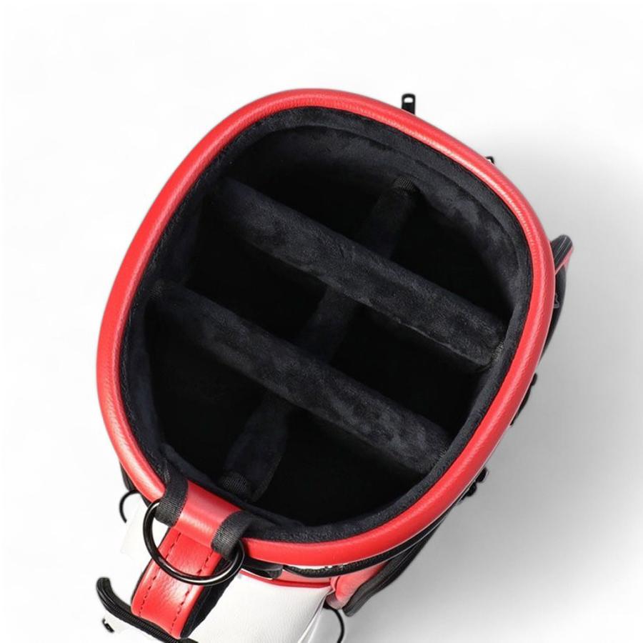 BRIEFING キャディバッグ ブラック/レッド BRIEFING キャディバッグ ブラック/レッド キャディバッグ