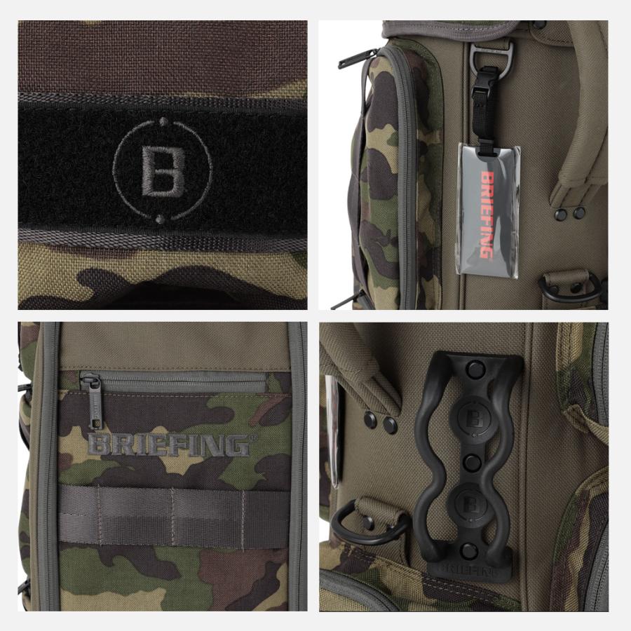 BRIEFING ブリーフィング ゴルフ キャディバッグ CR-6 #02 CAMO BRIEFING ブリーフィング ゴルフ キャディバッグ CR-6 #02 CAMO