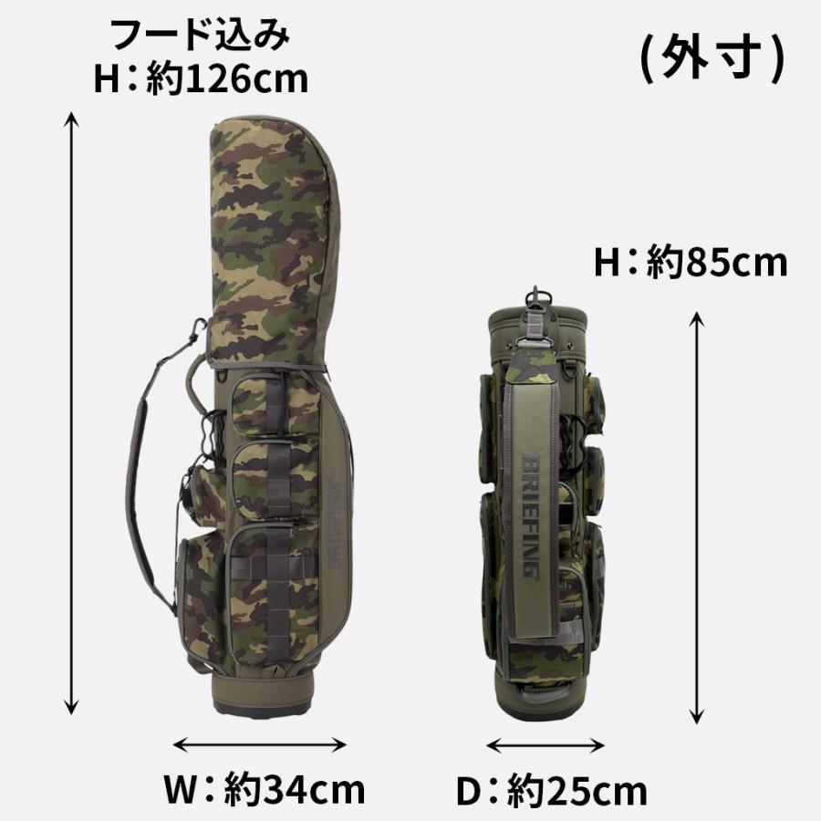 BRIEFING（ブリーフィング） ゴルフ キャディバッグ CR-6 ＃02 CAMO