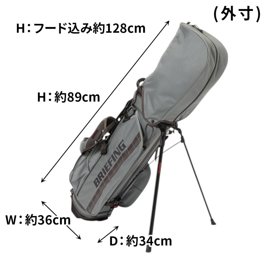 BRIEFING ブリーフィングゴルフ スタンドバック GRAY　CR-4 Amazon | CR-4#02 XP WOLF GRAY | BRIEFING(ブリーフィング