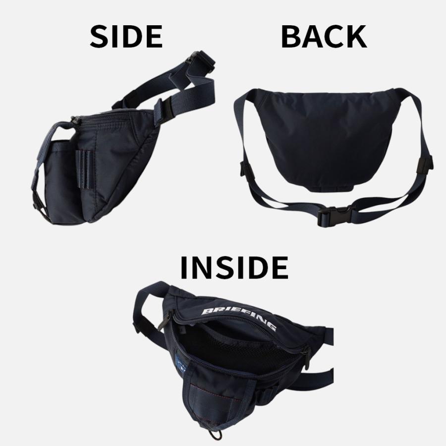 BRIEFING - 【美品】ブリーフィング　ラウンド用ウエストポーチ BRIEFING ウエストポーチ 「BRIEFING GOLF／ブリーフィング