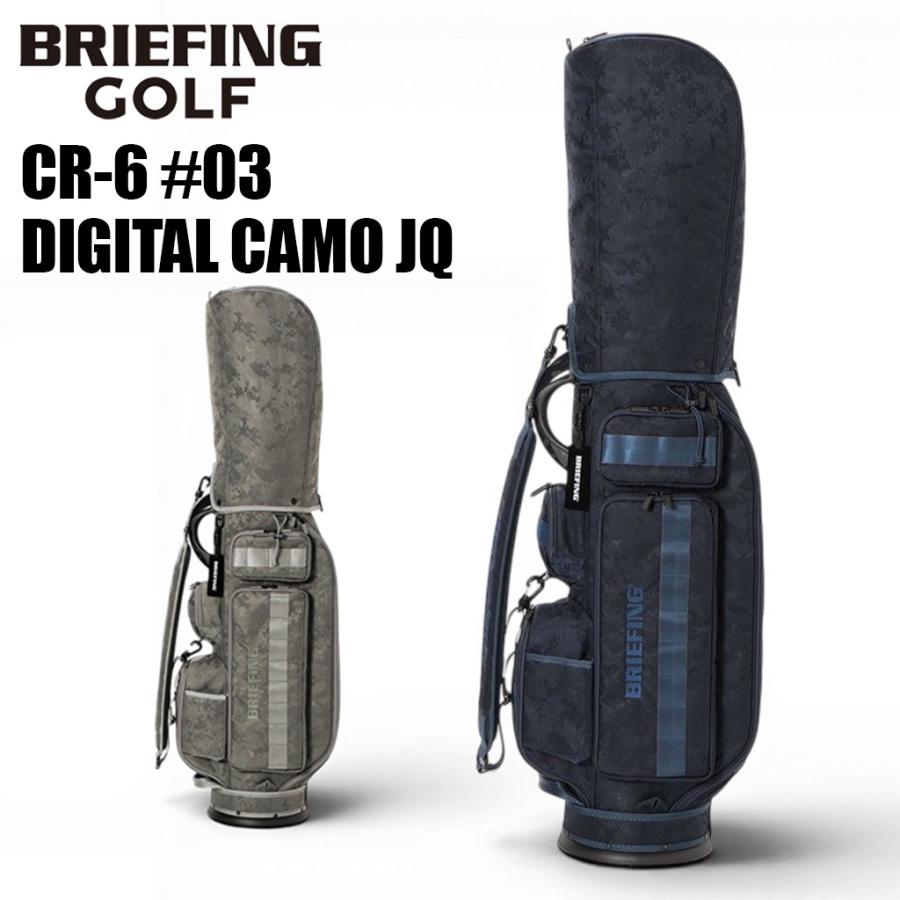 BRIEFING（ブリーフィング） ゴルフ キャディバッグ CR-6 #03 DIGITAL