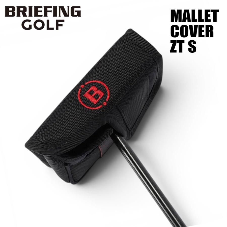 BRIEFING ゴルフ マレットタイプ パターカバー (ブラック) BRIEFING GOLF（ブリーフィングゴルフ） ブリーフィング ゴルフ