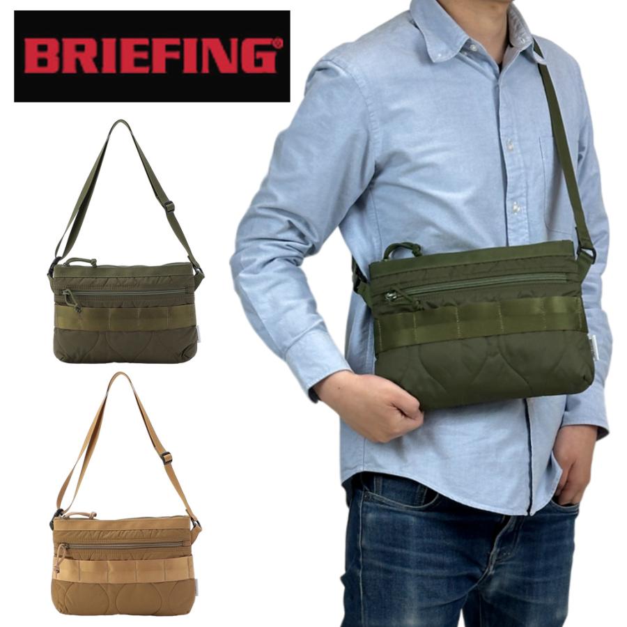 BRIEFING（ブリーフィング） キルト サコッシュ ショルダーバッグ