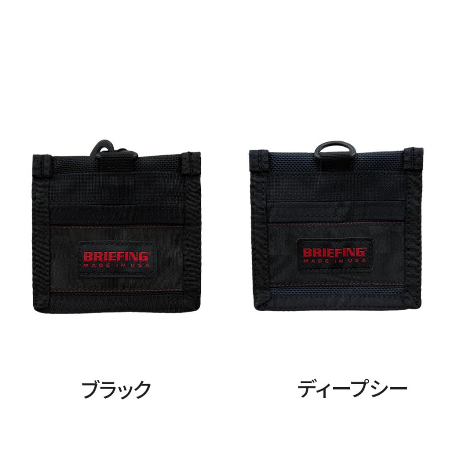 【美品】BRIEFING MADE IN USA トラベル パスケース 黒 BRIEFING（ブリーフィング） パスケース MADE IN USA BRIEFING メイド