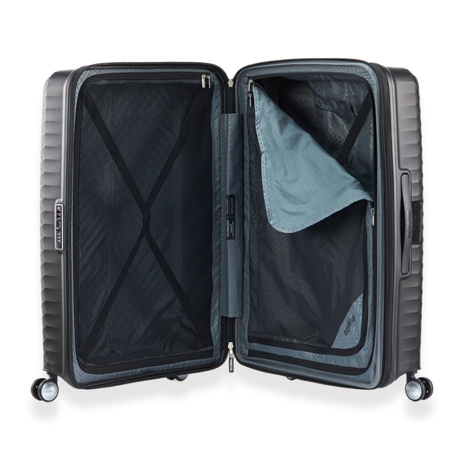 アメリカンツーリスター スクアセム スーツケース メンズ レディース LサイズQJ2-003 SQUASEM 1週間以上 エキスパンダブル 旅行 トラベル 出張 正規品 | AMERICAN TOURISTER | 02