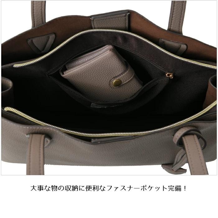 【SALE3,410円OFF】【TVドラマ衣装協力商品】 レディース トートバッグ A4サイズ対応 サイドファスナー付き 3層構造 ファスナー開閉 PERENNE ペレンネ 20190の画像