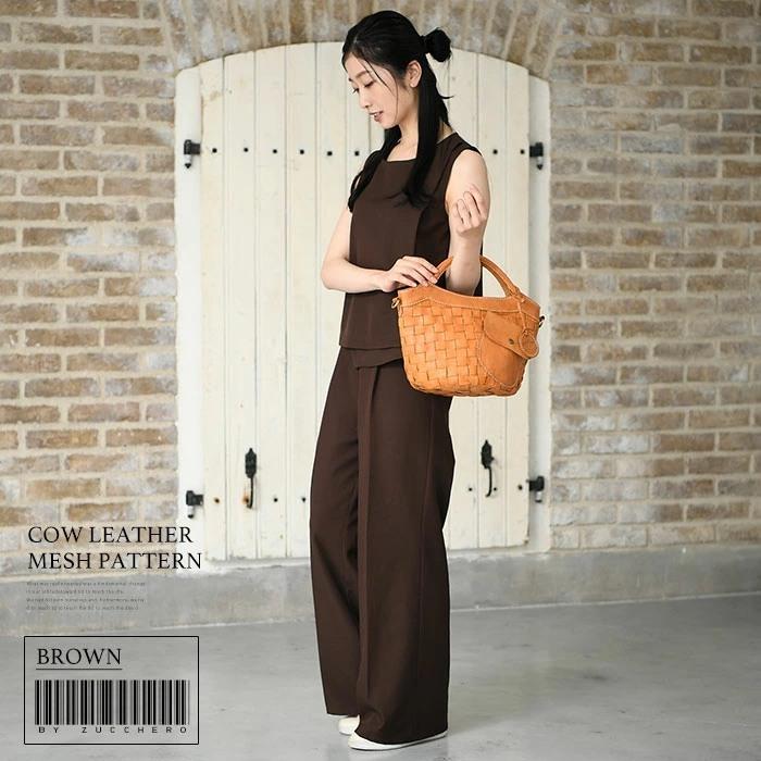 zucchero filato（ズッケロ フィラート） ショルダーバッグ メッシュ