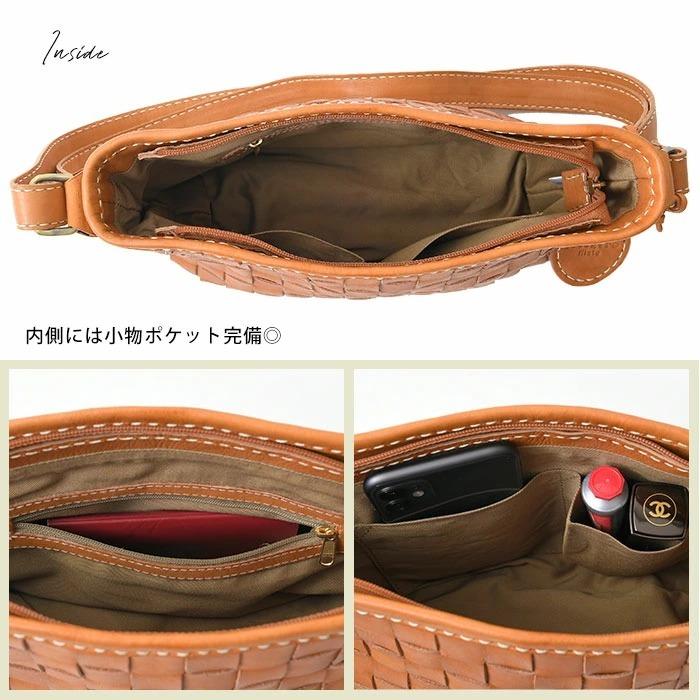 ショルダーバッグ メッシュ ファスナー開閉 レディース zucchero ズッケロ 48300｜bag-saifu-perenne｜10