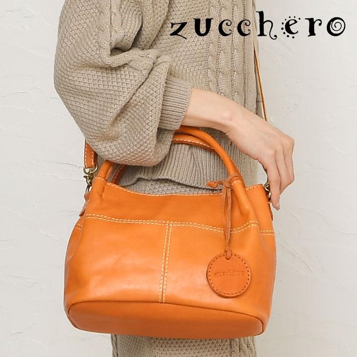 zucchero filato ショルダーバッグ 2way 背面ポケット付き zucchero filato ショルダーバッグ 2way 背面ポケット付き