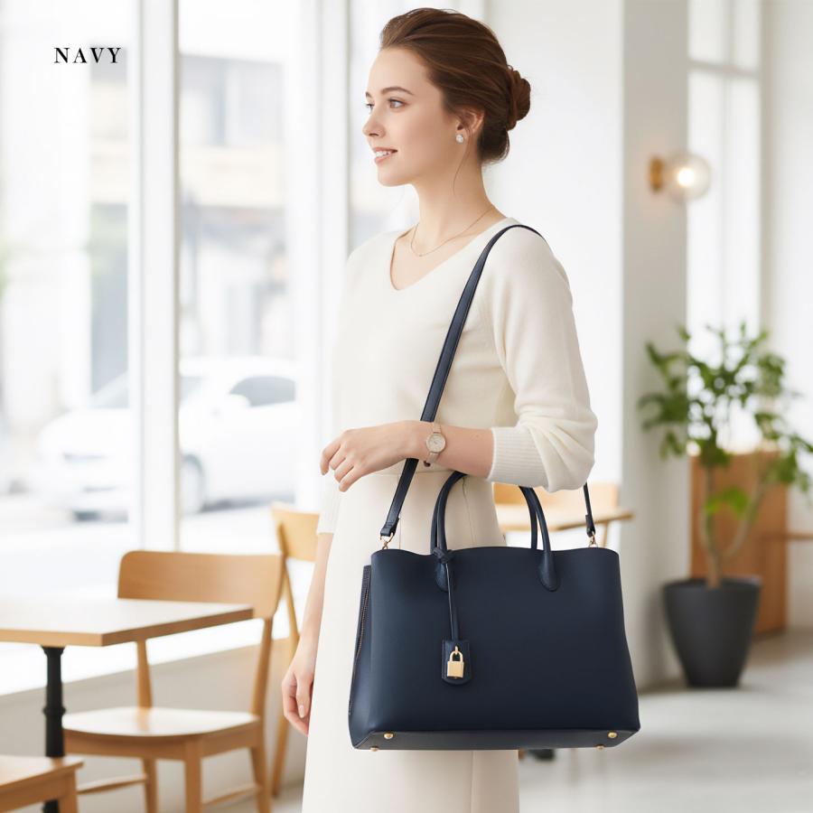 【SALE4,070円OFF】レディース トートバッグ ショルダーバッグ 2way A4サイズ対応 3層式構造 ダブルファスナー開閉 VEICE ヴェイス 3053の画像
