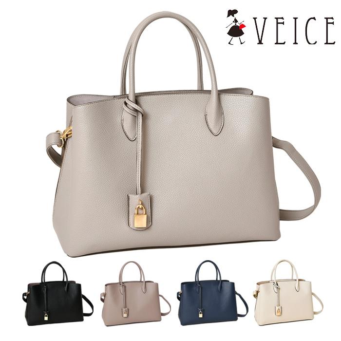 【SALE4,070円OFF】レディース トートバッグ ショルダーバッグ 2way A4サイズ対応 3層式構造 ダブルファスナー開閉 VEICE ヴェイス 3053の画像