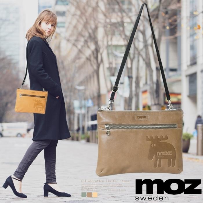 moz（モズ） レディース ショルダーバッグ 2way コラボ限定 スェーデン