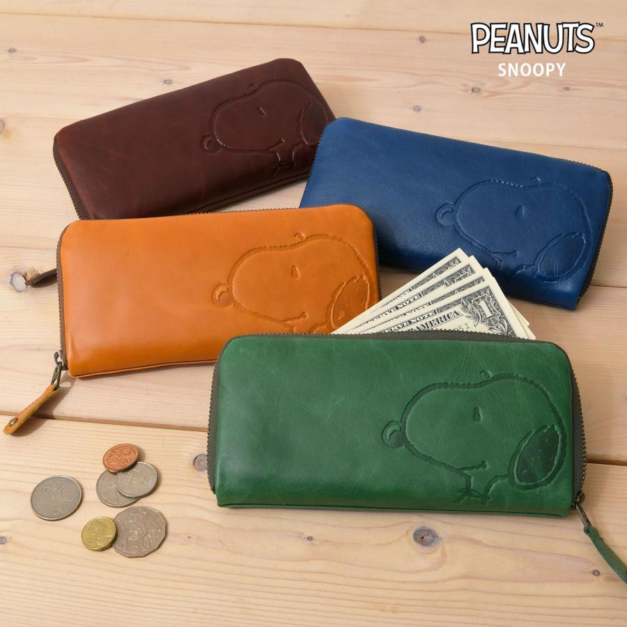 PEANUTS レディース 長財布 ラウンドファスナー開閉 MOTHERS