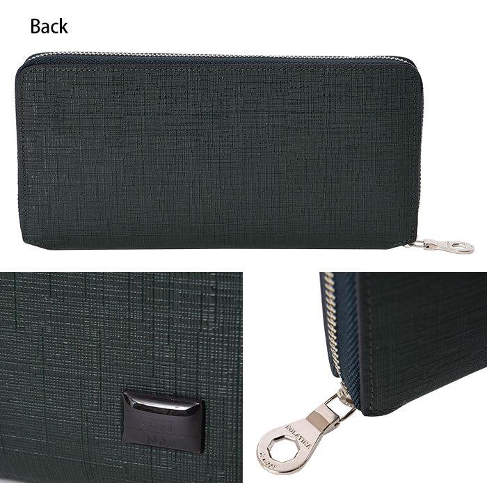 SOLATINA（ソラチナ） メンズ 長財布 ラウンドファスナー College ser