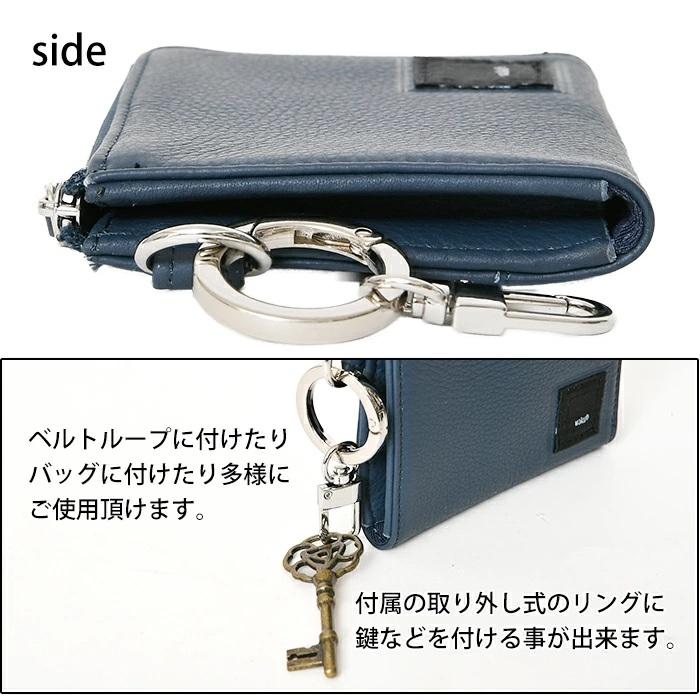 waku レディース 短財布 ミニ財布 L字ファスナー キーホルダー waku レディース 短財布 ミニ財布 L字ファスナー キーホルダー