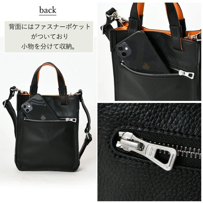 メンズ ハンドバッグ ショルダーバッグ 2way マグネット開閉 背面ポケット付き SEEKER シーカー SKB-PL03｜bag-saifu-perenne｜12