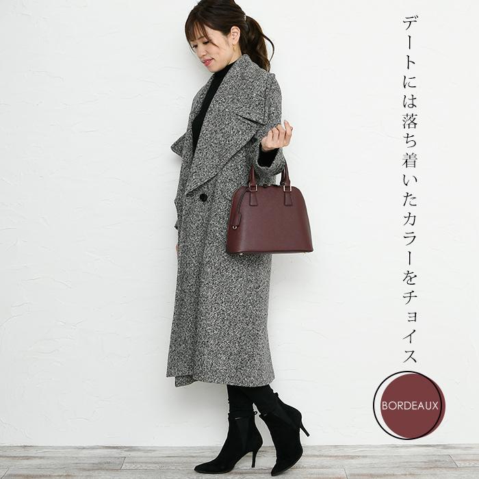 【SALE2,640円OFF】ハンドバッグ ショルダーバッグ レディース 2way  ゴールド金具 型崩れしないバッグ PERENNE ペレンネ 20196の画像