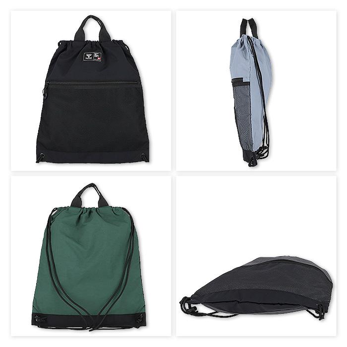 hummel（ヒュンメル） ナップサック 撥水 A4対応 メッシュポケット