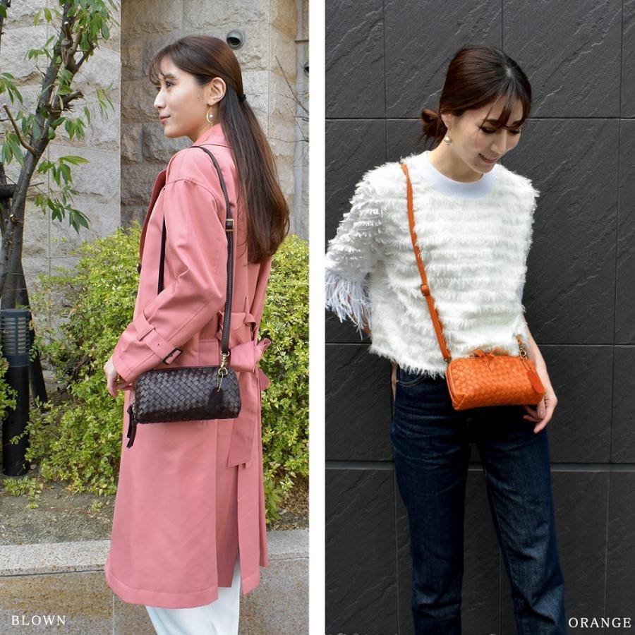 馬革 ポニーザー お財布ポシェット メッシュ 本革 ホース ショルダー