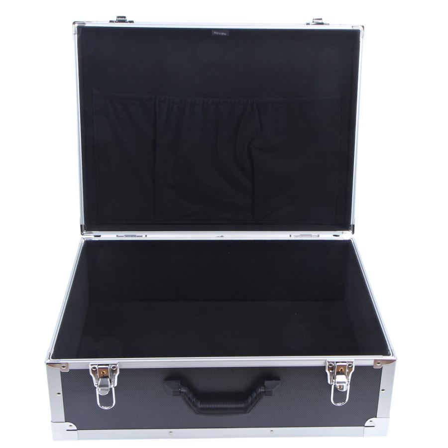 アルミ製 アタッシュケース ツールケース 工具箱 ハードケース 楽天市場】アルミケース 鍵付き ダイヤルロック 中型 薄型