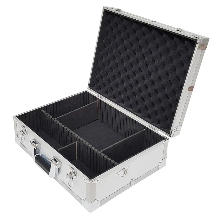ALIKAN アルミケース 鍵付き 中型 アタッシュケース 工具箱 道具箱
