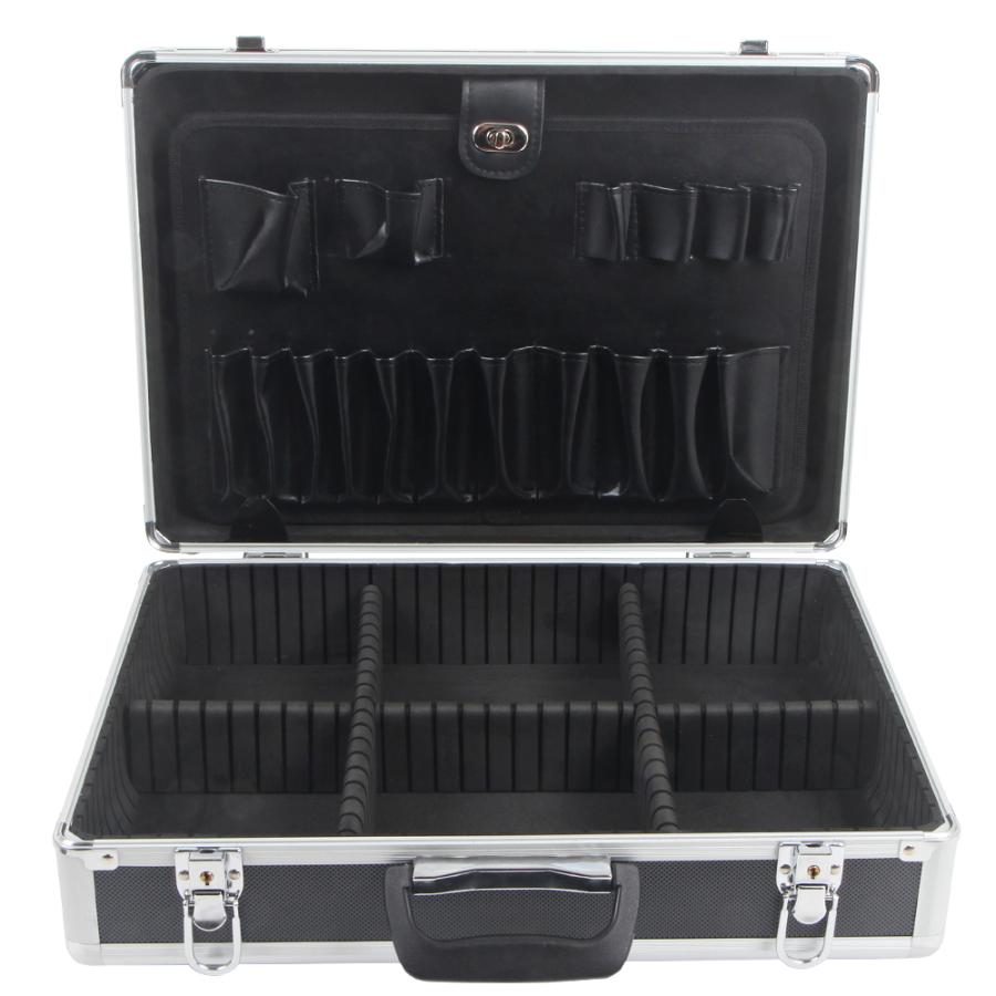 ALIKAN (訳あり)新品 アルミケース 薄型 工具ボックス アルミボックス 