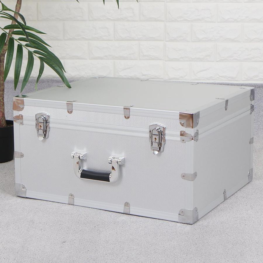 ALIKAN アルミケース 鍵付き 中型 工具箱 ツールボックス ハードケース