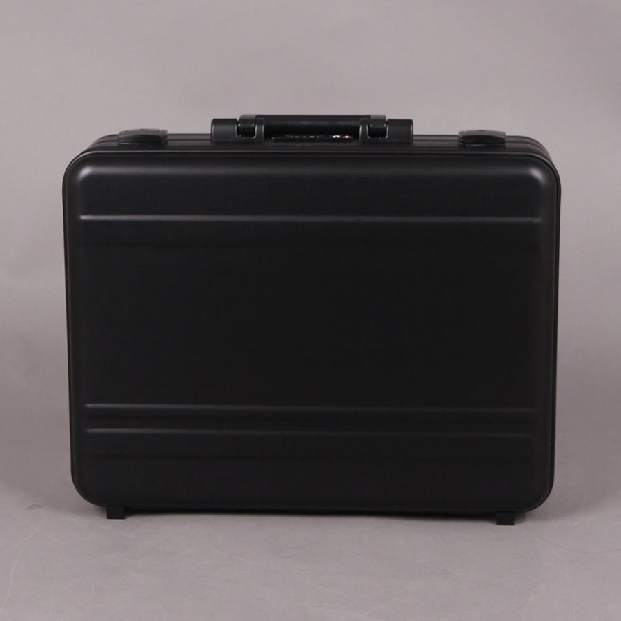 アルミ アタッシュケース 軽量 アルミ製 バッグ かばん ビジネスバッグ 通勤 出張 機内持ち込み 書類収納ケース マルチアルミハードケース ADD8013-155ブラック｜bagandcase｜02