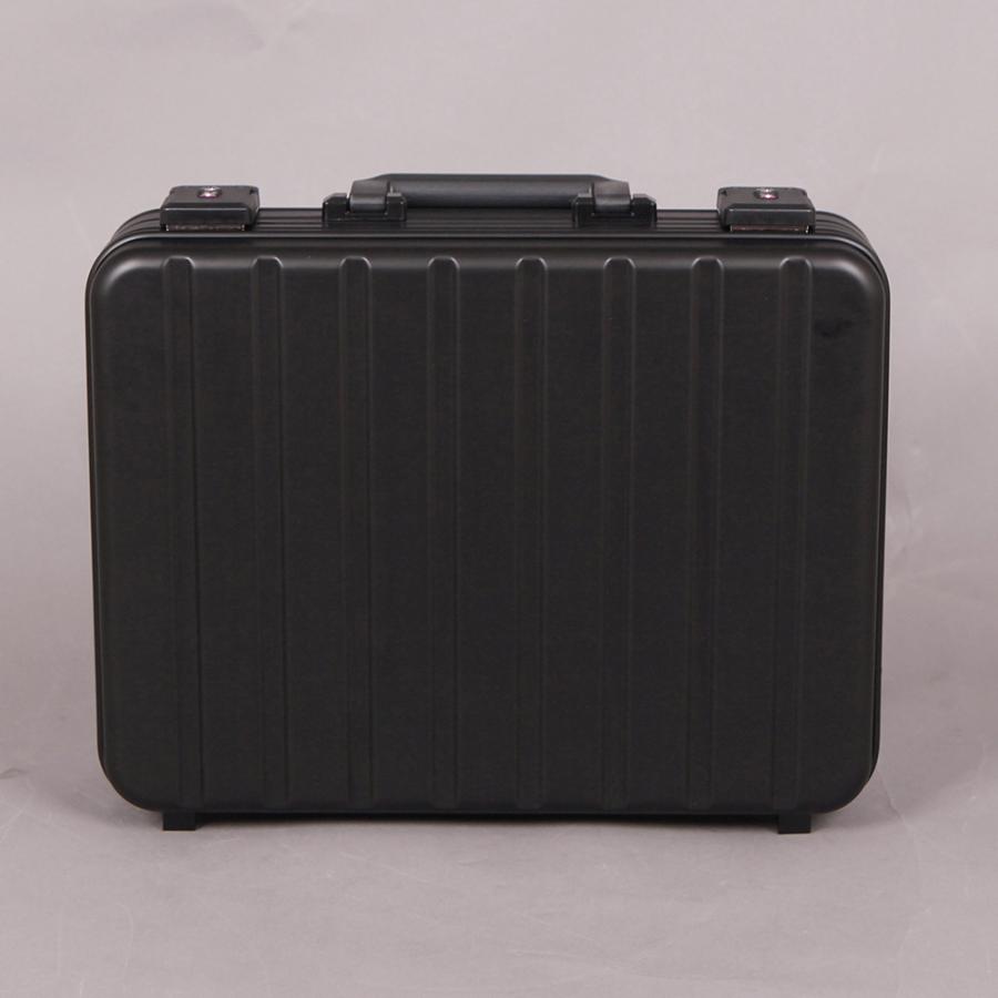 アルミ アタッシュケース 軽量 アルミ製 バッグ かばん ビジネスバッグ 通勤 出張 機内持ち込み 書類収納ケース マルチアルミハードケース ADD8032-115ブラック｜bagandcase｜02