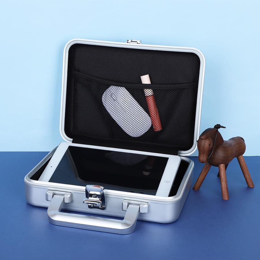 アタッシュケース アルミ製 A5 ハードケース 貴重品 ミニ バッグ