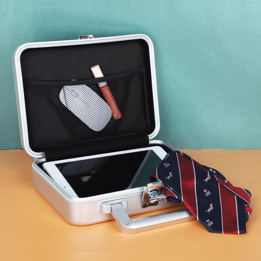 アタッシュケース アルミ製 A5 ハードケース 貴重品 ミニ バッグ