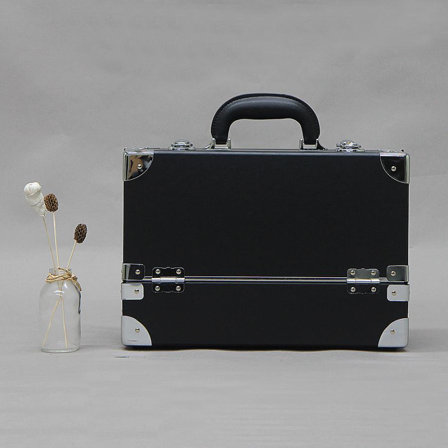 プロメイクボックス プロ仕様3段トレー メイク道具 化粧ボックス