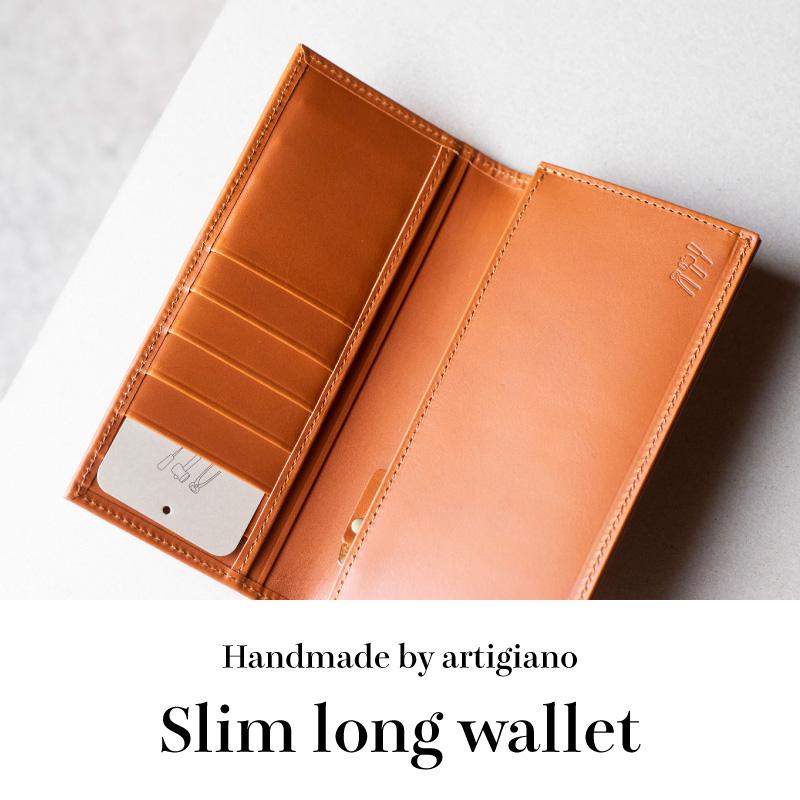 artigiano（アルティジャーノ） 本革 財布 日本製 長財布 本革 レザー