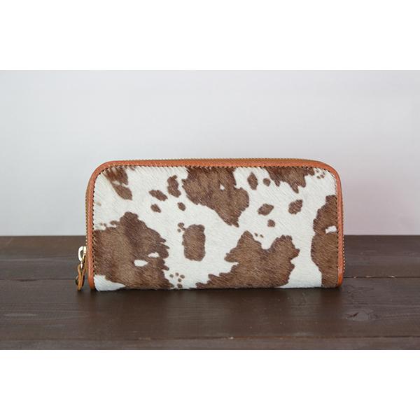 artigiano（アルティジャーノ） 財布 本革 長財布 ハラコ レディース