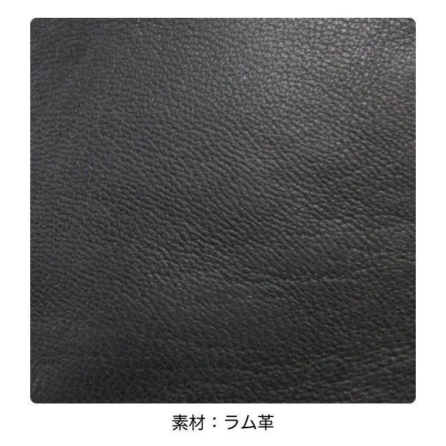 ウエストポーチ ボディバッグ  羊革 ラム皮 シンプルウエストポーチ 0101 　 |  | 03