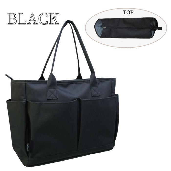 トートバッグ 横型トートバッグ カジュアル 無地 サブバッグ 大容量 多機能 マザーズバッグ ポケット 公園 ジム 使いやすい 4911 |  | 01