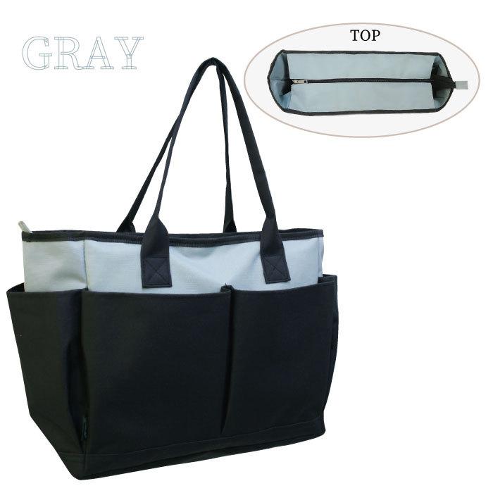 トートバッグ 横型トートバッグ カジュアル 無地 サブバッグ 大容量 多機能 マザーズバッグ ポケット 公園 ジム 使いやすい 4911 |  | 02