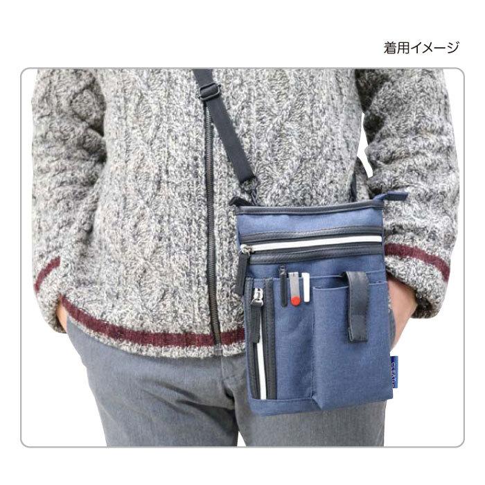 ショルダーバッグ 送料無料 ポリキャン多ポケットショルダーバッグ 9184 |  | 07