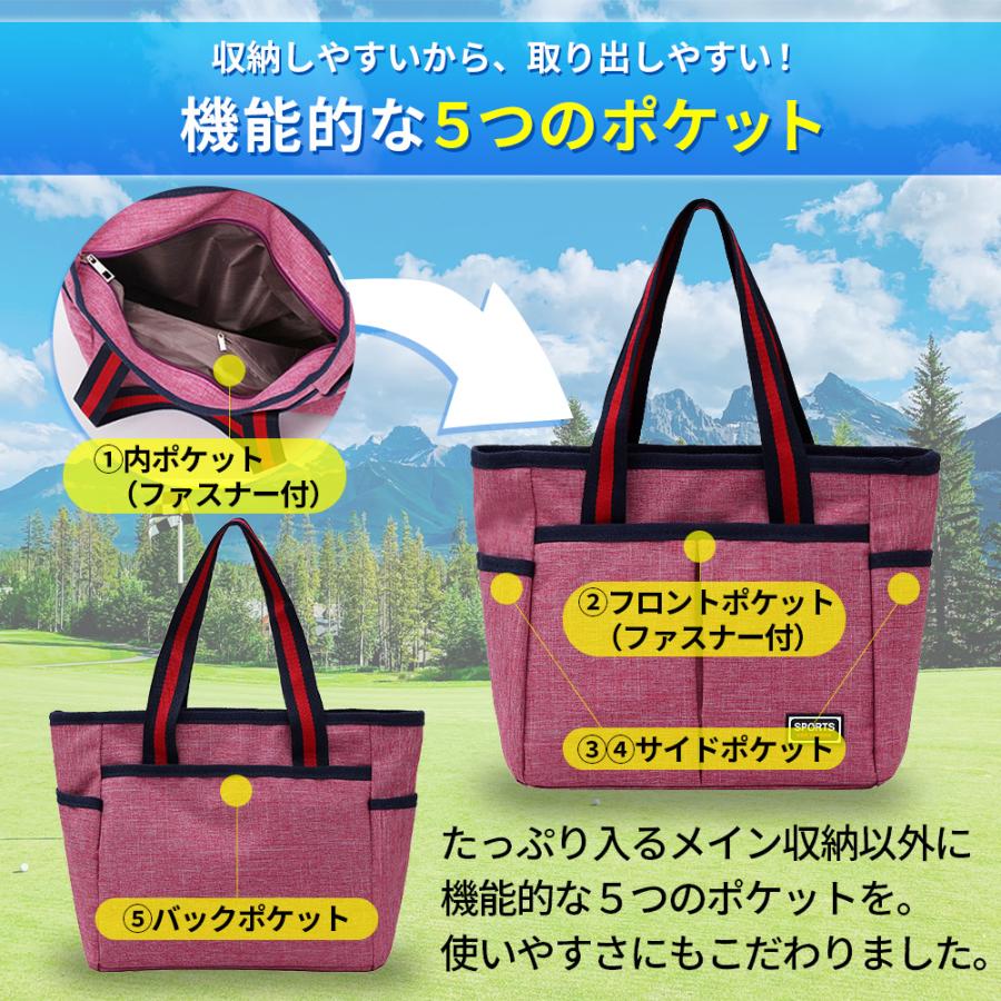 メンズトートバッグ ゴルフバッグ ボストンバッグ ラウンドバッグ ゴルフ トートバッグ メンズ レディース | ブランド登録なし | 07