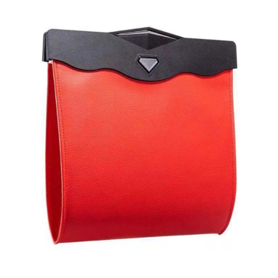 車 ゴミ箱 車内 ゴミ箱 おしゃれ アイデア スリム 吊り下げ 後部座席 倒れない 車載用 ごみ箱 折りたたみ シンプル マグネット 簡単設置 大容量 | ブランド登録なし | 04