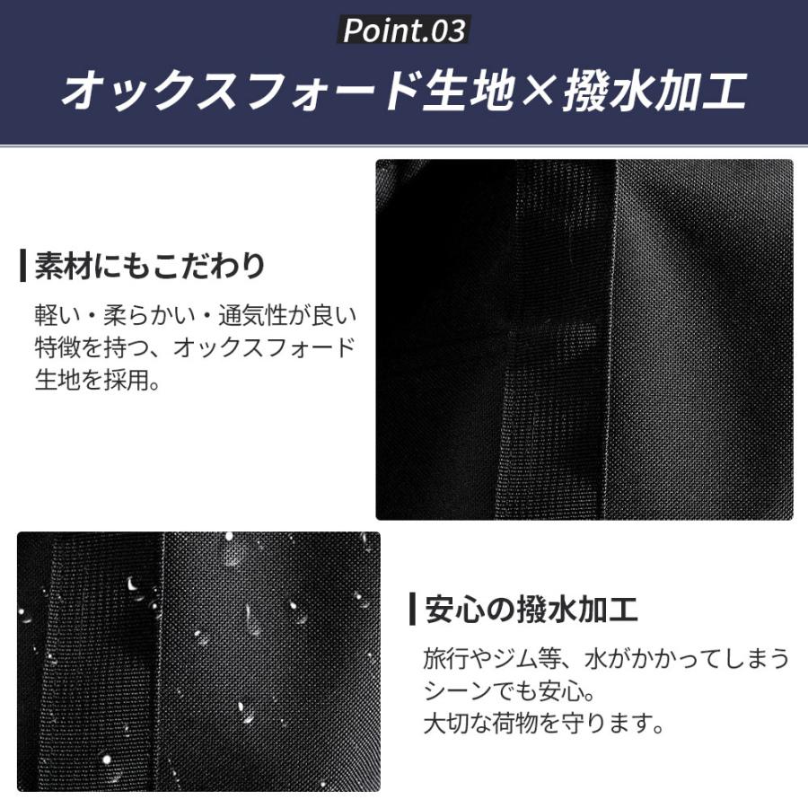 トートバッグ メンズ 大きめ 大容量 キャリー オンバッグ 折りたたみ 旅行カバン 旅行バッグ キャリー 軽い おしゃれ | ブランド登録なし | 06