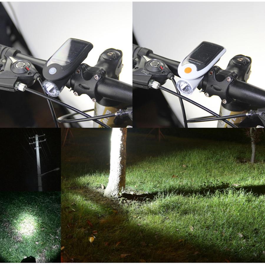 自転車 ライト ソーラー 自転車用ライト USB 充電 最強 LED ライト防水 工具不要 簡単着脱 | ブランド登録なし | 10