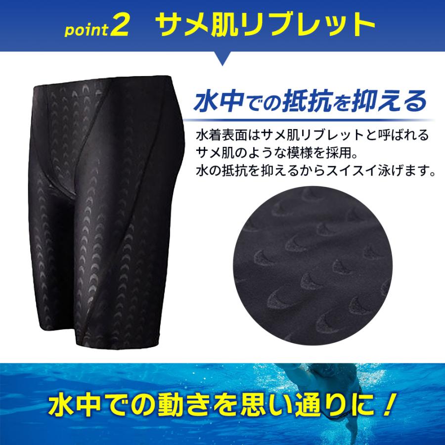 水着 メンズ 競泳 フィットネス 競泳水着 水泳 プール ジム スイムウェア | ブランド登録なし | 06