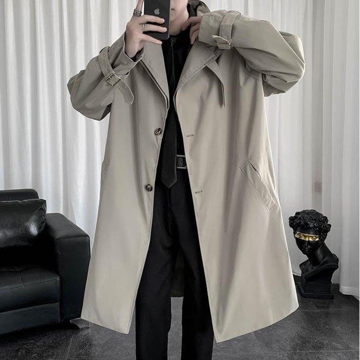 スプリングコート メンズ トレンチコート ビジネスコート 通勤コート ジャケット カジュアル 春アウター フォーマル 完全送料無料